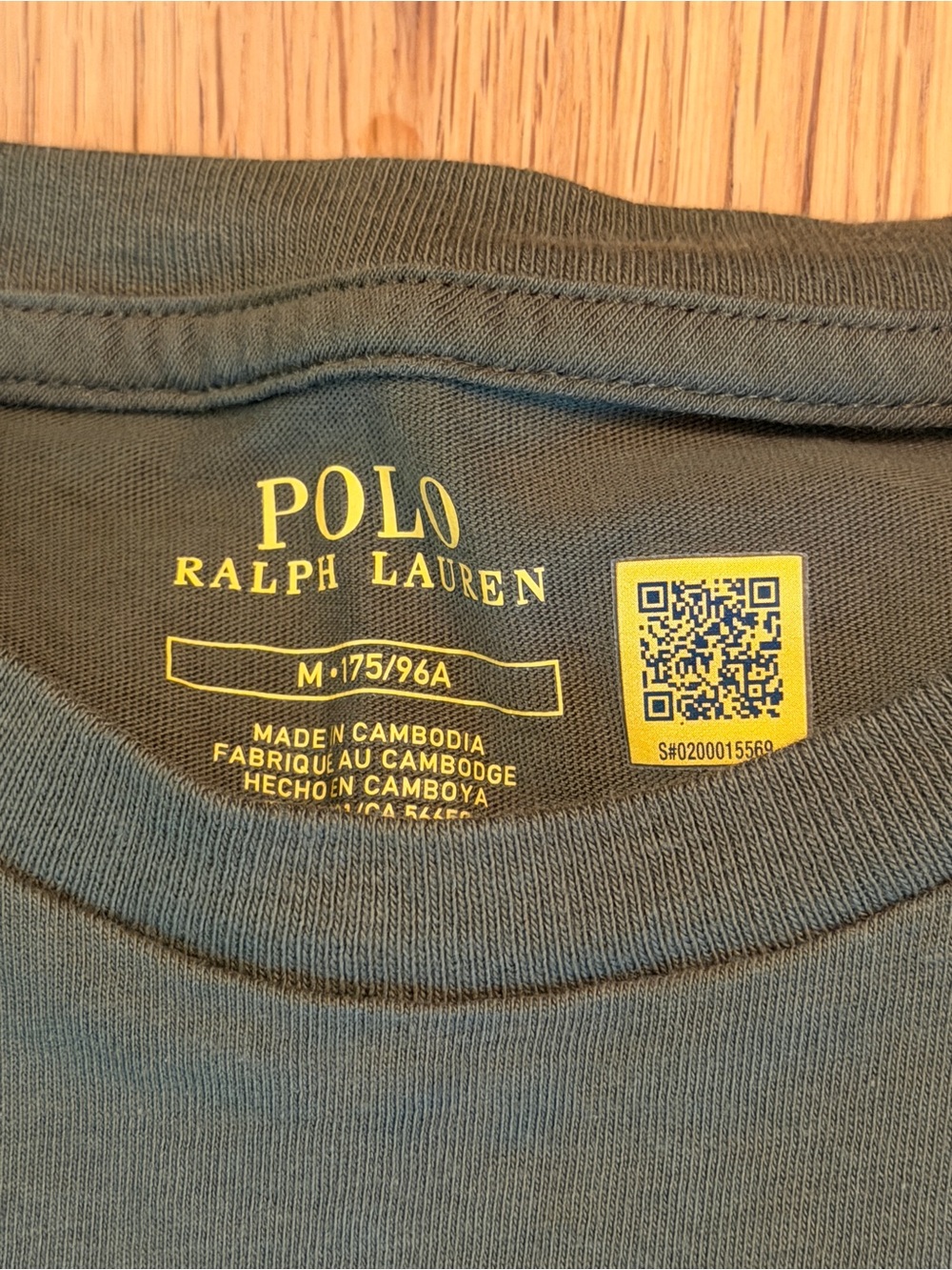Polo by Ralph Lauren Short Sleeve Crew T-Shirts - Olive, Burgundy, Light Blue - Picture 2 of 4